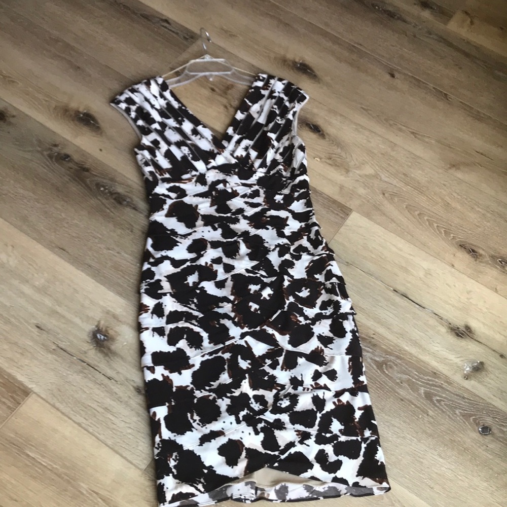 Cache animal print dress